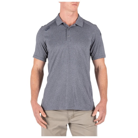 5.11 TACTICAL Men’s Paramount Polo Shirt Short Sleeve Grey Lightweight Medium - Picture 1 of 10